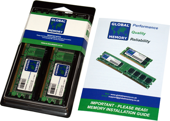 1GB (2 x 512MB) DDR 266/333/400MHz 184-PIN DIMM MEMORY RAM KIT FOR PACKARD BELL DESKTOPS
